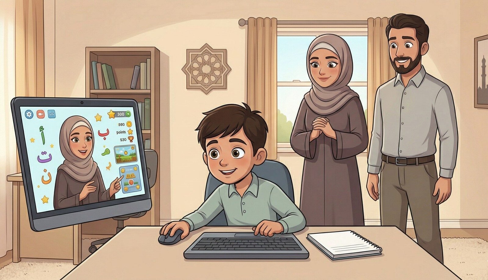 Gamified Quran learning for kids