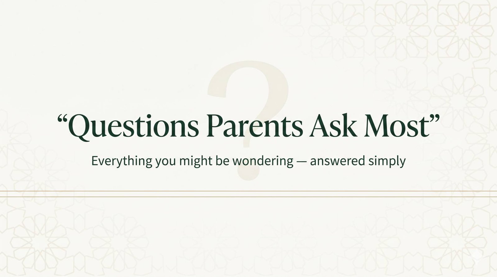 Frequently asked questions about online Quran classes for kids